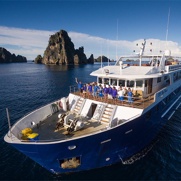 Blue Manta Liveaboard Raja Ampat, Indonesien